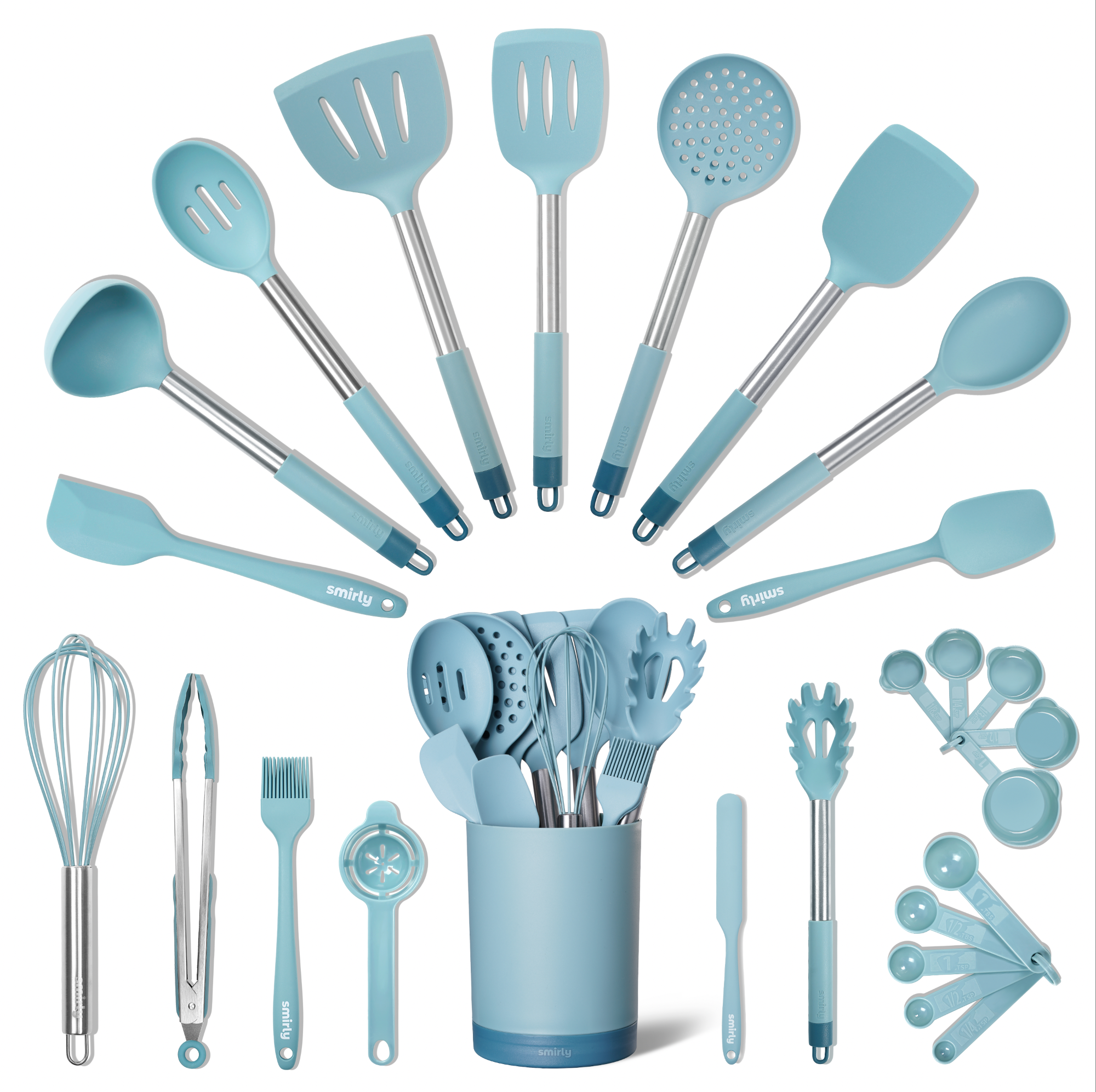 Silicone Cooking Utensils Set