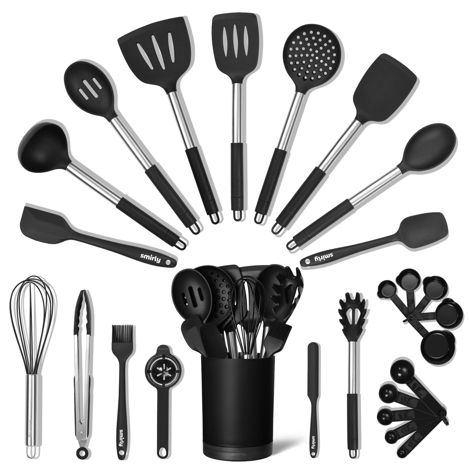 Silicone Cooking Utensils Set