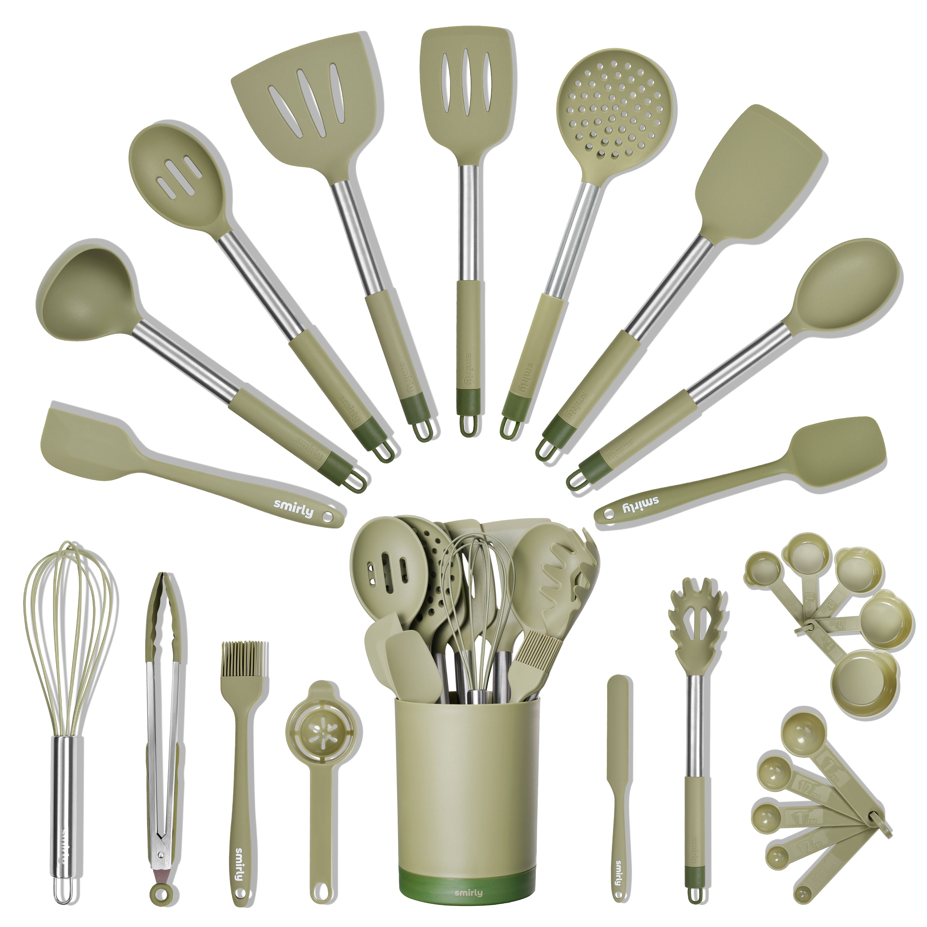 Silicone Cooking Utensils Set