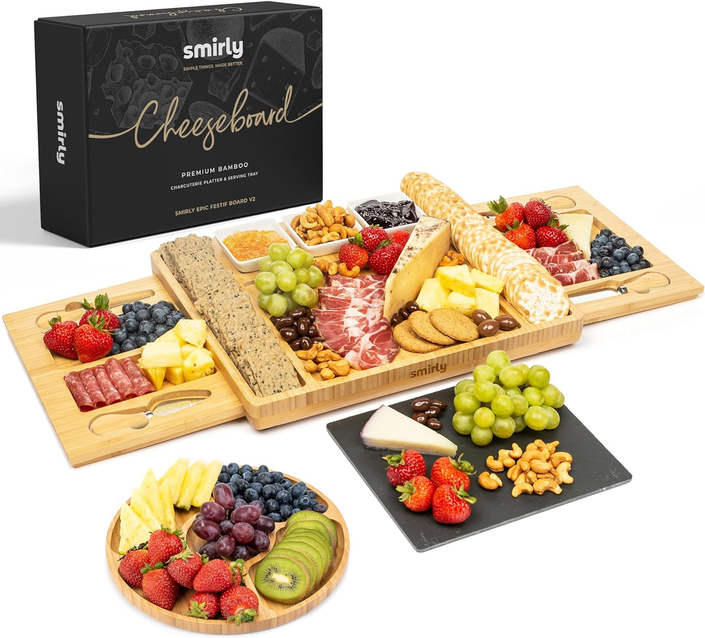 21 Big Fish SURVBOARD Charcuterie Serving Board, Cheese Platter