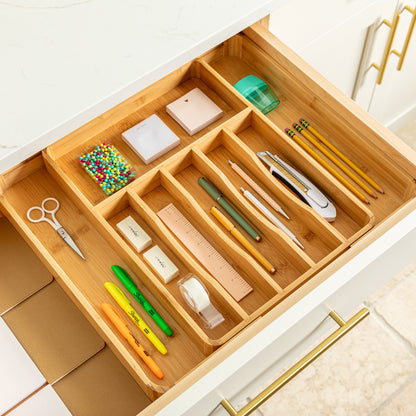 Bamboo Expandable Organizer