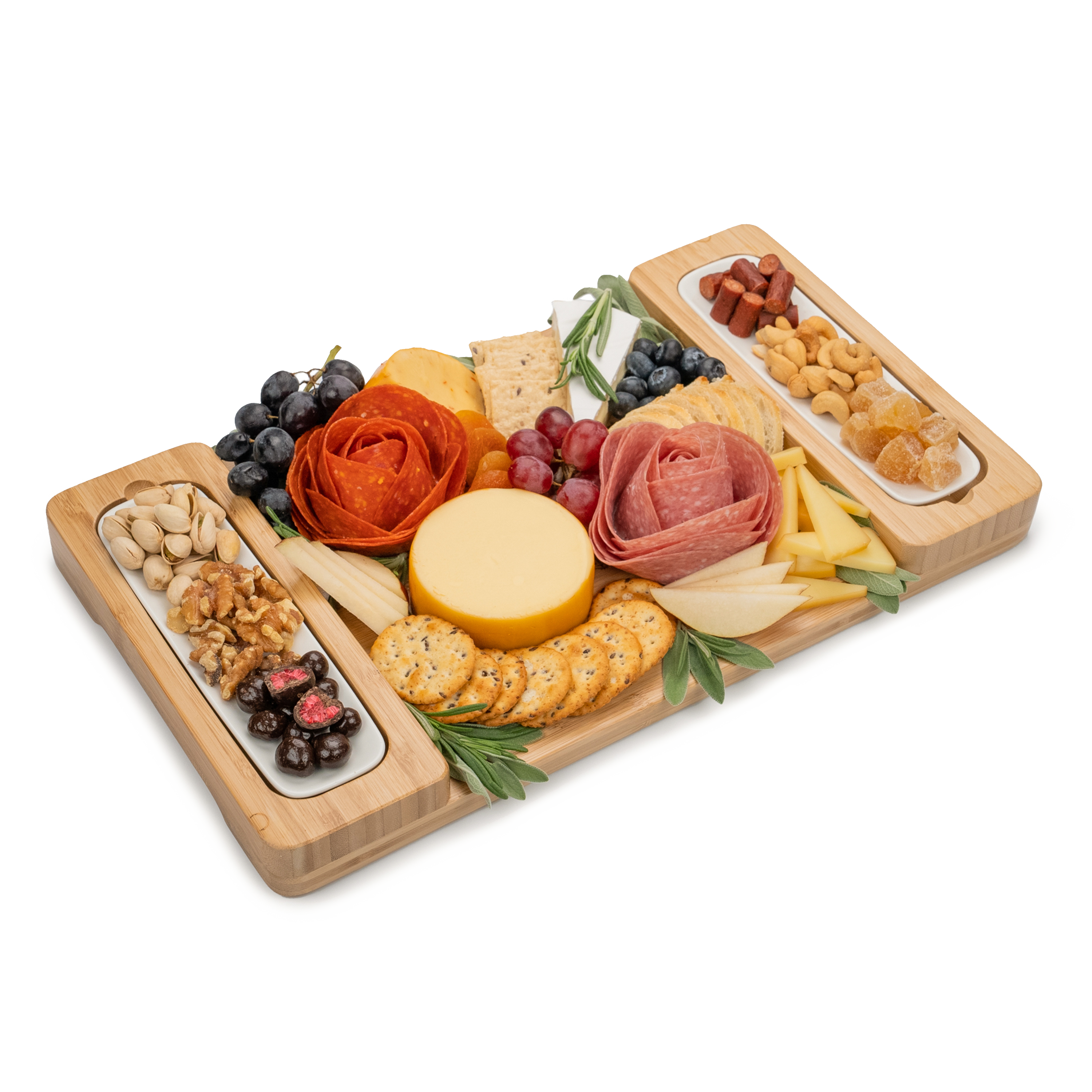 Bamboo Basic Charcuterie Board Set