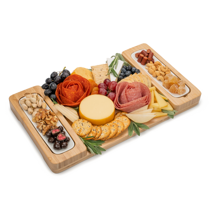 Bamboo Basic Charcuterie Board Set