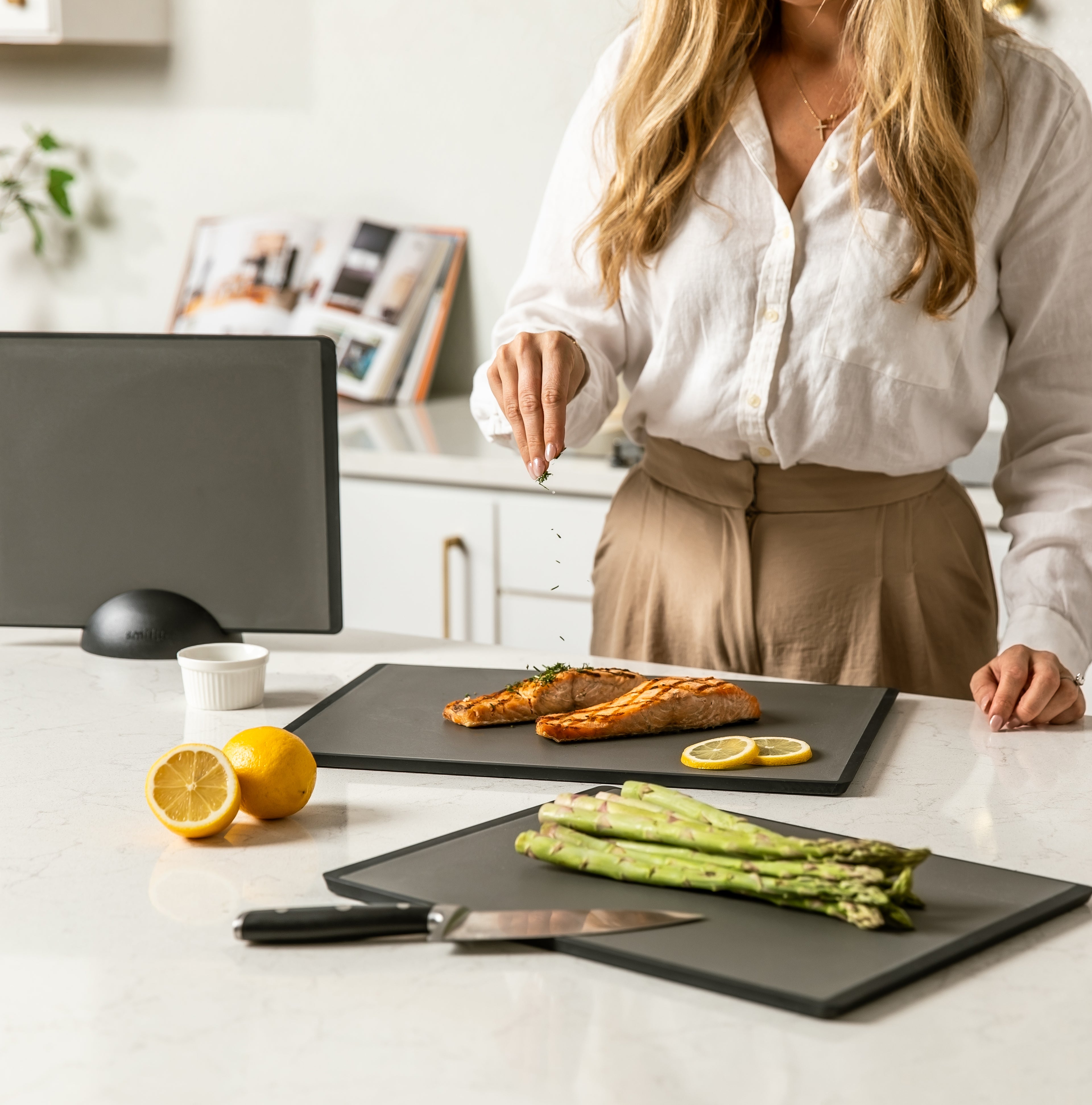 Plastic Cutting Board Set