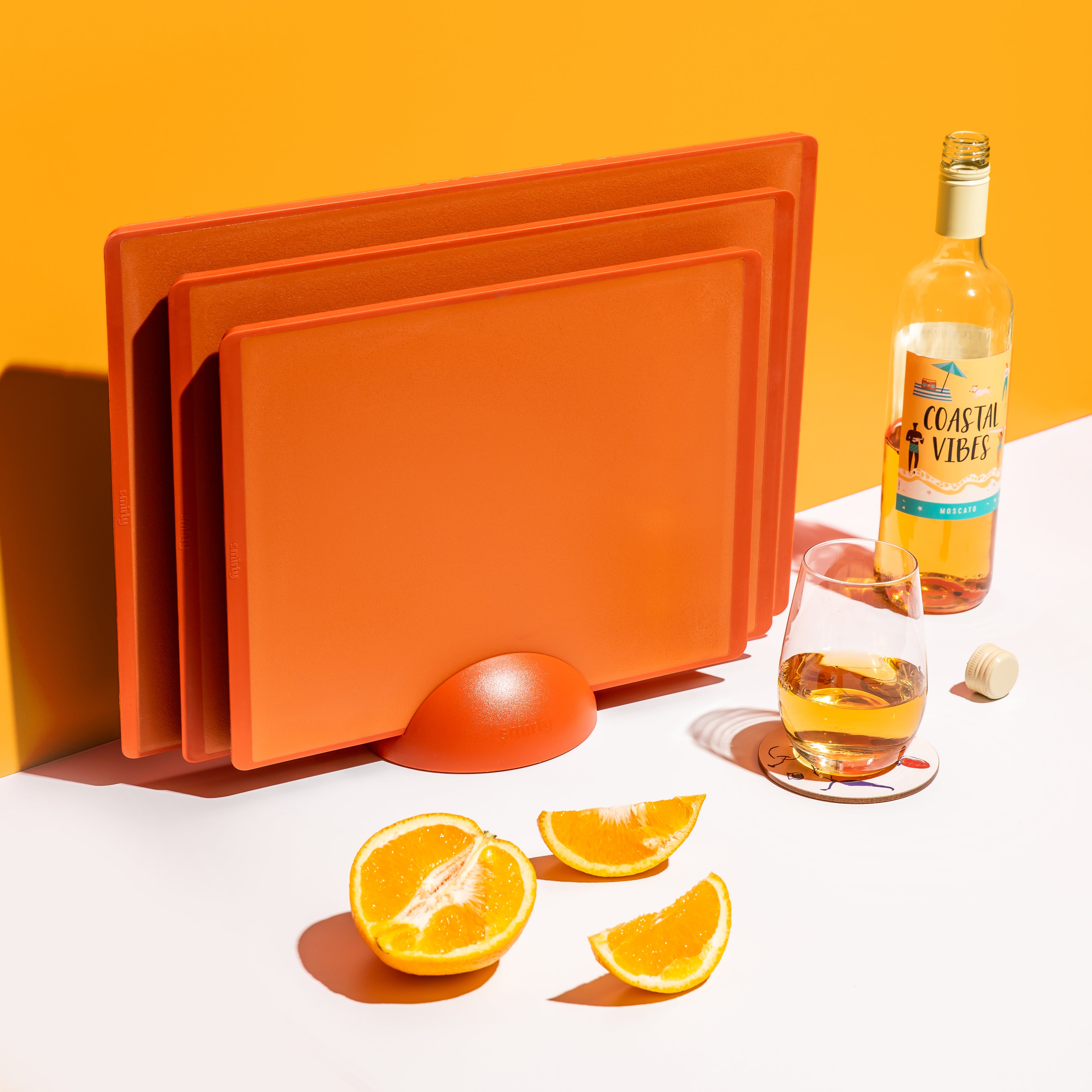 Plastic Cutting Board Set