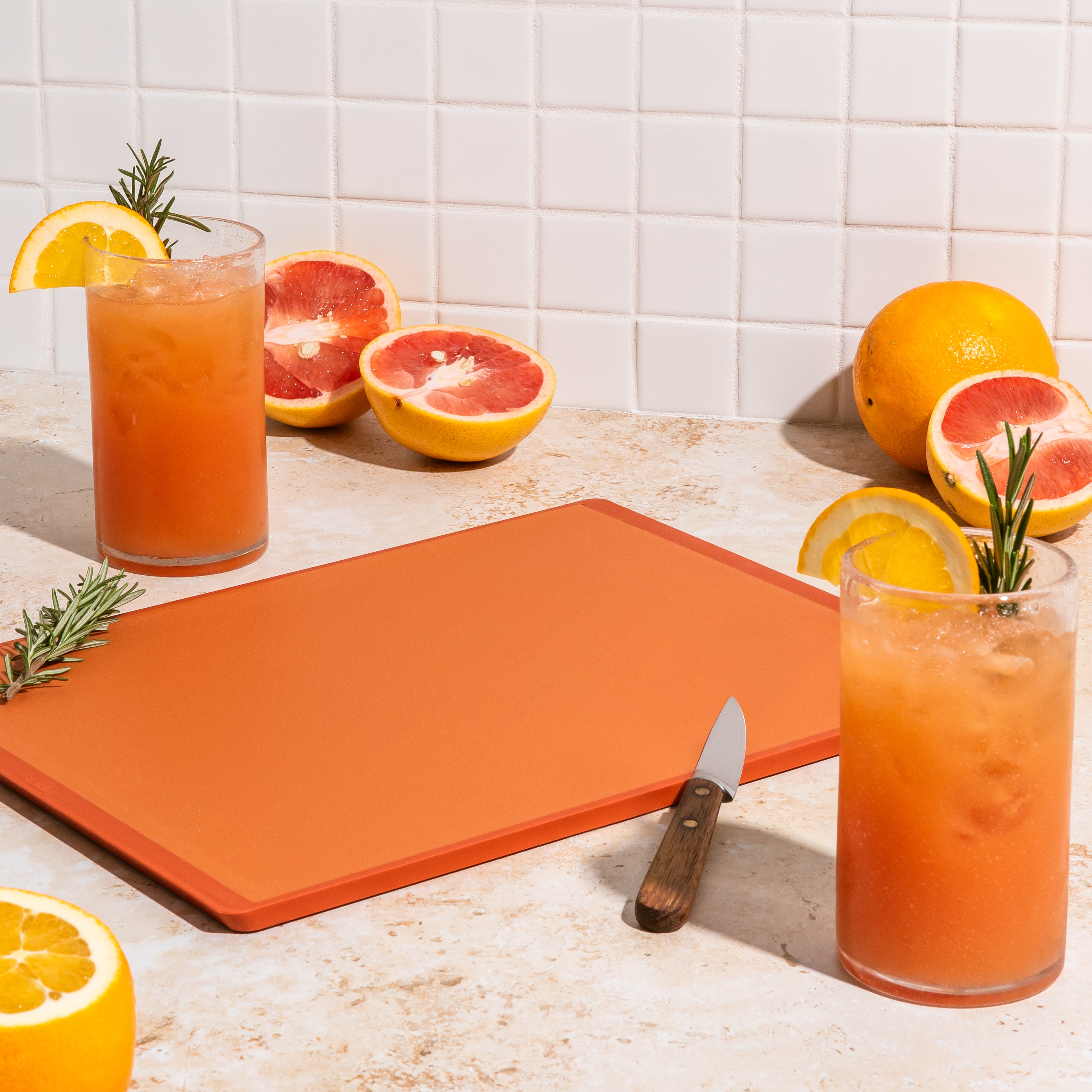 Plastic Cutting Board Set